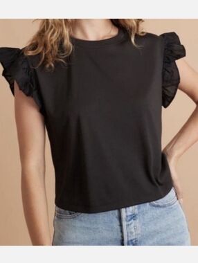 Marine Layer Flutter Sleeve Modal T-Shirt Size XL